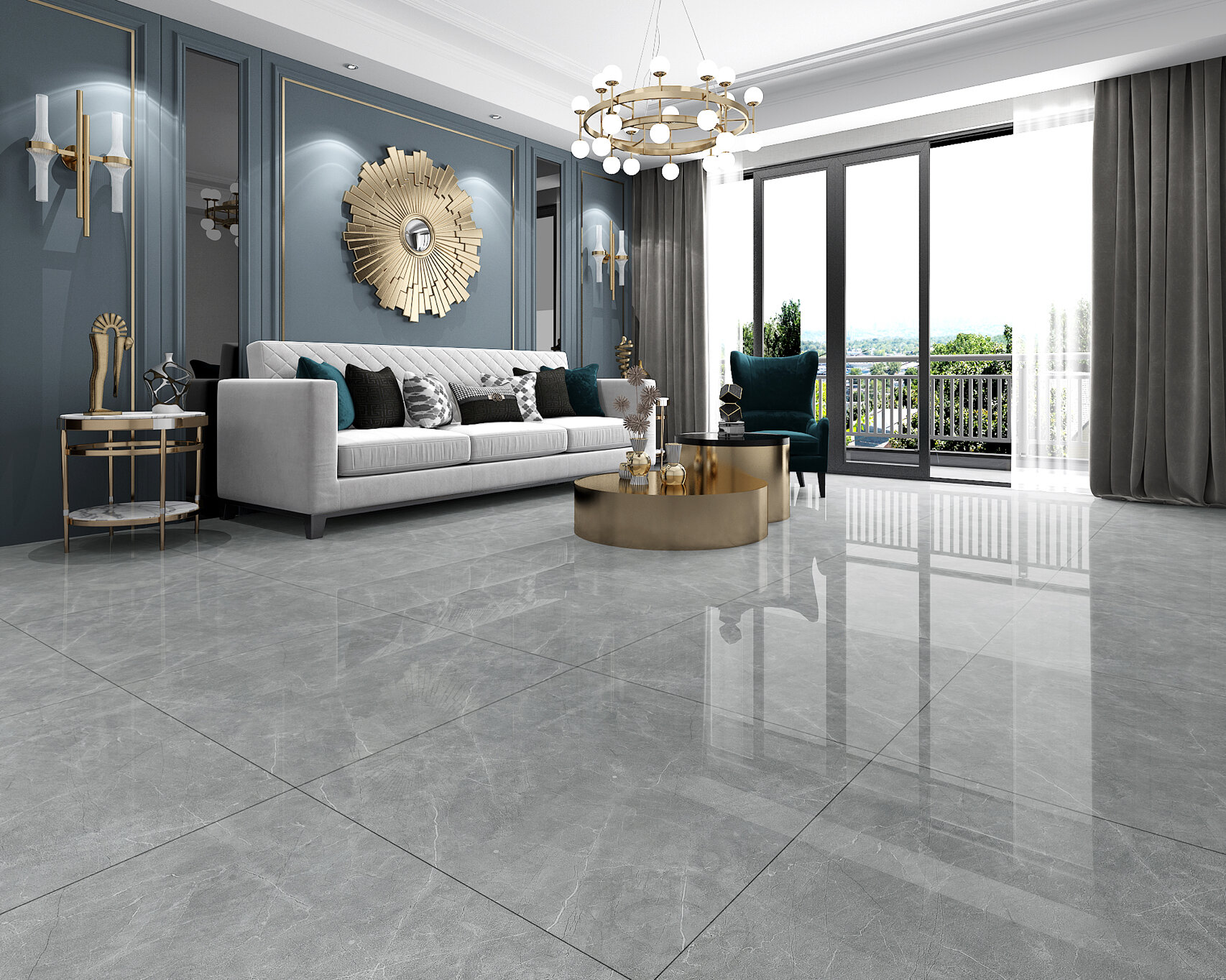 陽(yáng)臺(tái)和客廳的瓷磚用一樣的好嗎?